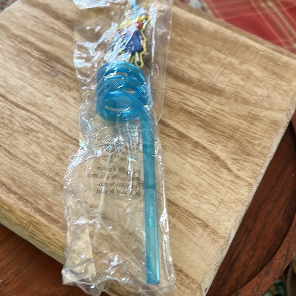 Madeline & Friends Twist & Twirl Straw 1999 New Sealed Rare HTF Blue Reusable - Picture 3 of 8